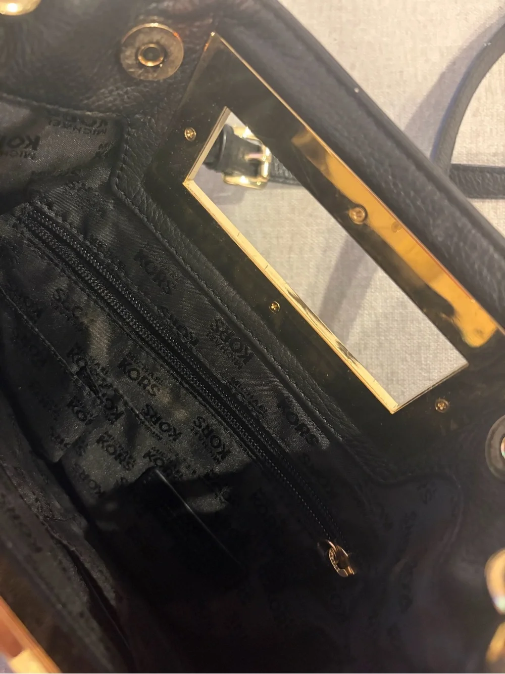 Michael Kors Leather Crossbody Bag